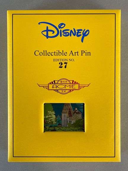 Disney Limited Edition Art And Enamel Pin