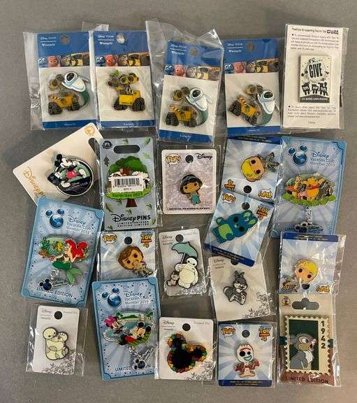 Group of 20+ Disney Enamel Pins