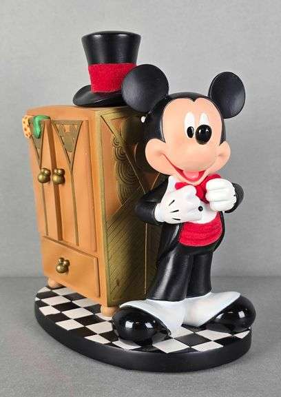 Disney 75th Anniversary Mickey Mouse Resin Figurine