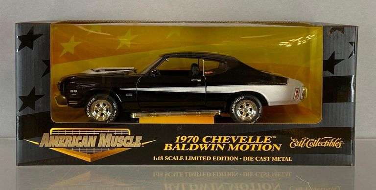 AMERICAN MUSCLE ERTL Baldwin Motion Chevelle 1970 En Boite