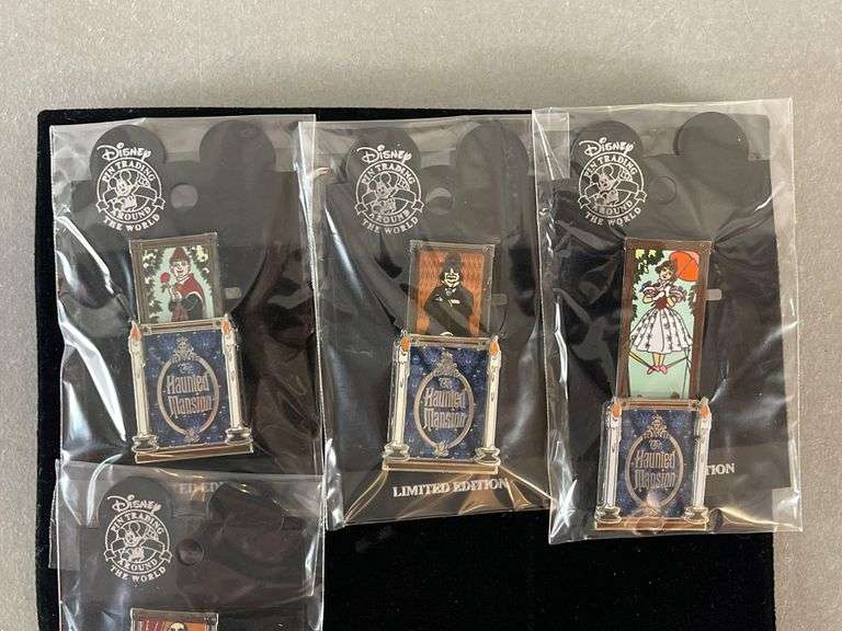 Group of 6 Disney Enamel