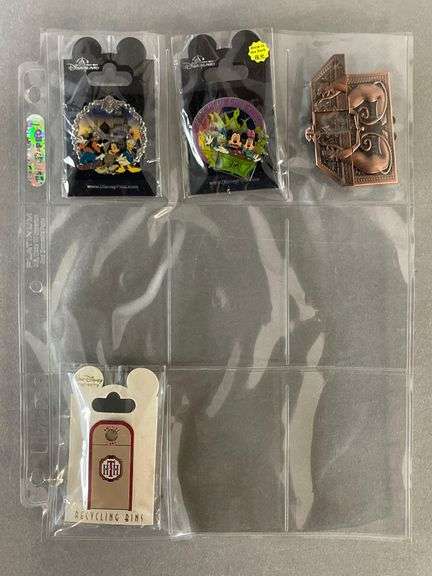 Group of 13 Disney Enamel and Metal Pins
