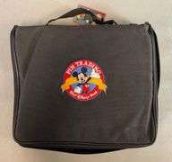 Group of 30+ Disney Enamel Pins and Pin Collector Case