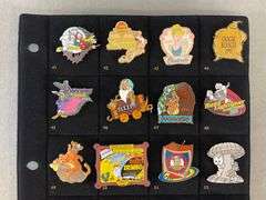 Group of 20 Disney Enamel Pins