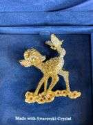 Swarovski Crystal Disney Bambi Brooch