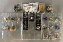 Group of 24 Disney Enamel Pins