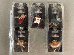 Group of 24 Disney Enamel Pins