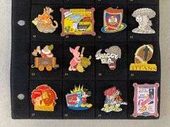 Group of 20 Disney Enamel Pins