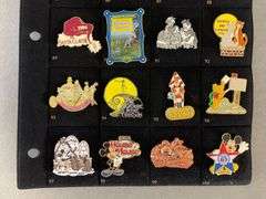 Group of 20 Disney Enamel Pins