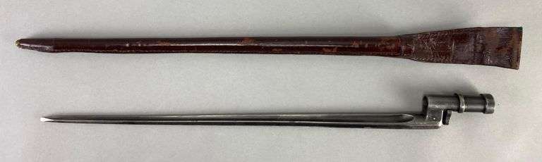 Russian WW1 Mosin Nagant Socket Bayonet With Scabbard - Matthew Bullock ...