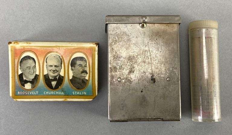 Group of 3 US Matchbox Cover and More - Matthew Bullock Auctioneers
