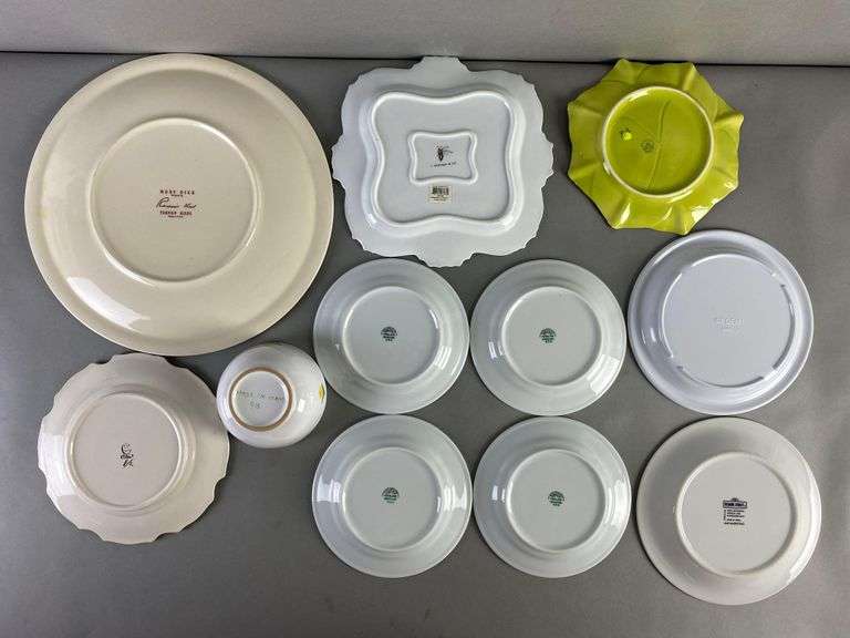 Group of Assorted Porcelain Plates and More - Matthew Bullock Auctioneers