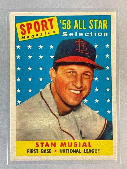 1958 Topps Stan Musial All-Star #476