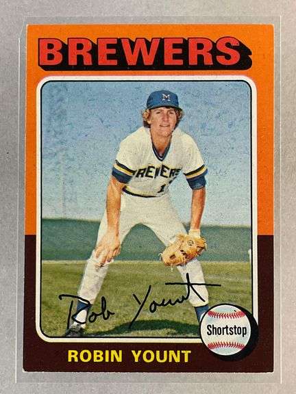 1975 Topps Robin Yount #223 Rookie