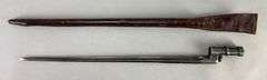 Russian WW1 Mosin Nagant Socket Bayonet With Scabbard - Matthew Bullock ...