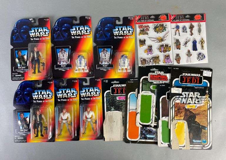 Group of Assorted Star Wars Action Figures and More - Matthew Bullock ...