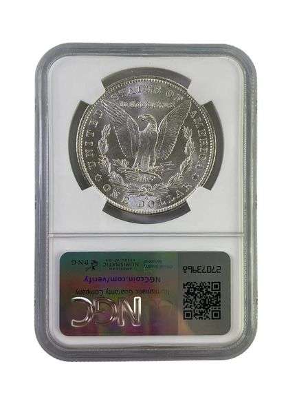1904-O NGC Graded MS 64 US Morgan Silver Dollar