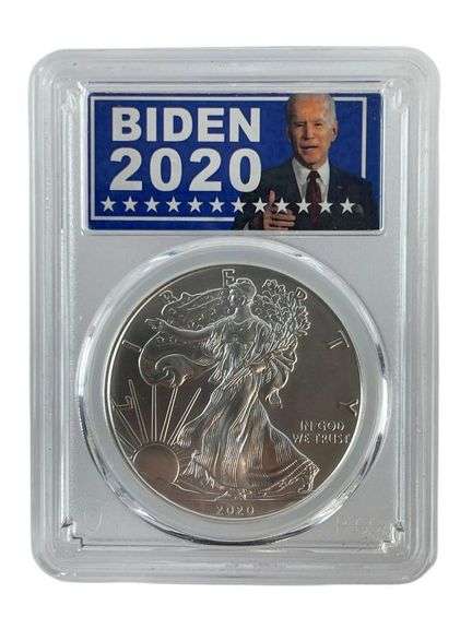 2020 US Mint American Eagle .999 Fine Silver PCGS MS70