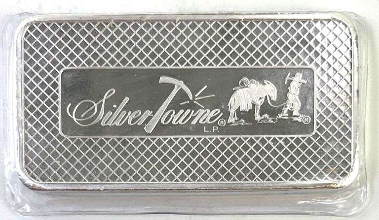 SilverTowne Prospector 10 oz .999 Fine Silver Bar