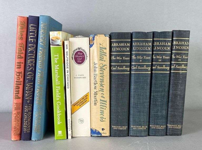 Group of 11 Assorted Books - Matthew Bullock Auctioneers
