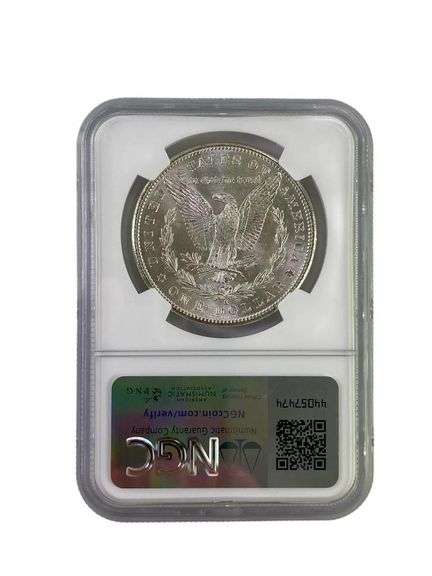 1881-S NGC Graded MS 63 US Morgan Silver Dollar