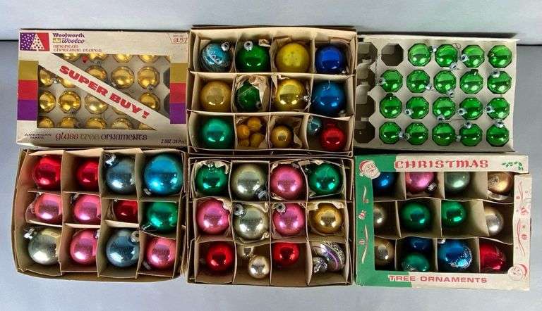 Lot De 10 Décorations De Noël Vintage En Plastique – Style Vitrail, 2 Pouces