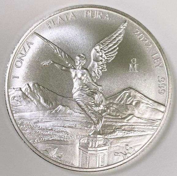 2022 Mexico Libertad 1oz. .999 Fine Silver