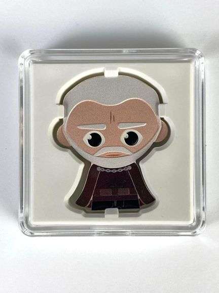 2023 $2 Star Wars Count Dooku 1 oz .999 Fine Silver Chibi Coin