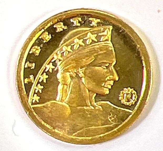 In God we Trust Liberty 1 /10 oz .9999 Fine Gold
