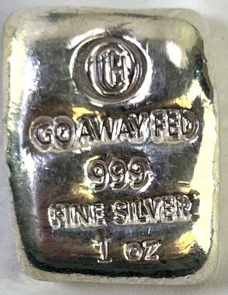 Go Away Fed 1 oz .999 Fine Silver Bar