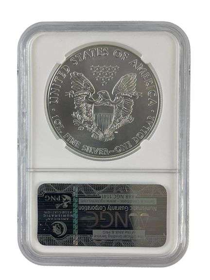 2015 First Releases US Mint American Eagle .999 Fine Silver NGC MS70
