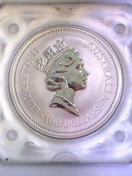 1993 $100 Australia Koala 1oz 999.5 Platinum Coin