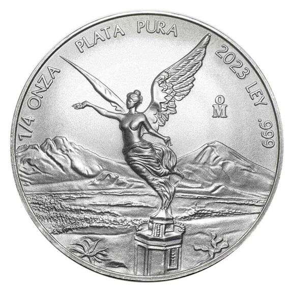 2023 Mexico Libertad 1/4 oz .999 Silver Round