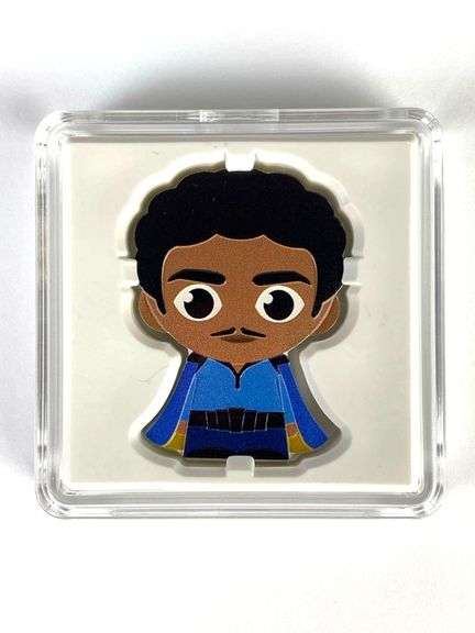 2023 $2 Star Wars Lando Calrissian 1 oz .999 Fine Silver Chibi Coin