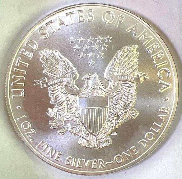 2018 US Mint Silver American Eagle 1 oz .999 Fine Silver