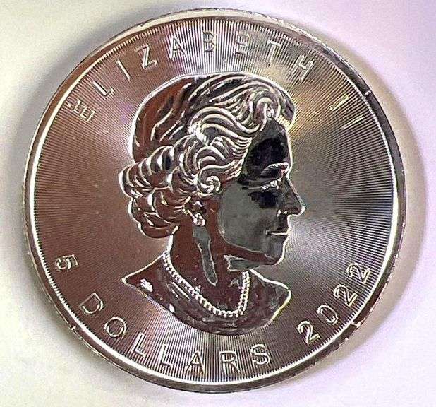 2022 Canada Maple Leaf .9999 Fine Silver