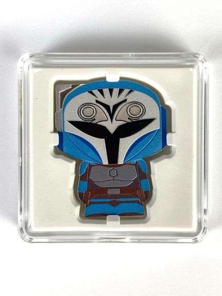 2023 $2 Star Wars Bo-Katan Kryze 1 oz .999 Fine Silver Chibi Coin