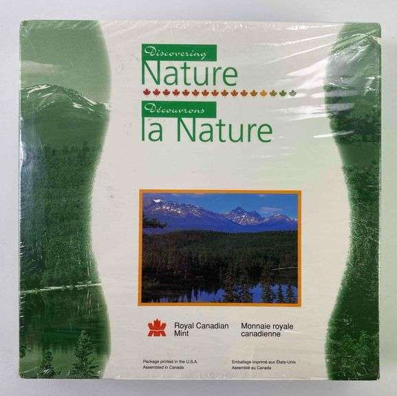 1996 Royal Canadian Mint Sterling Silver Fifty Cent Coin Set