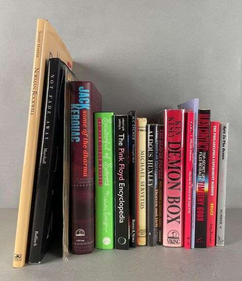 Group of Rock and Roll Books and More - Matthew Bullock Auctioneers