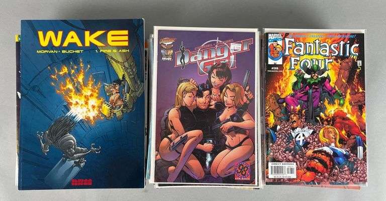 Diamond Box of Assorted Comic Books and More - Matthew Bullock Auctioneers