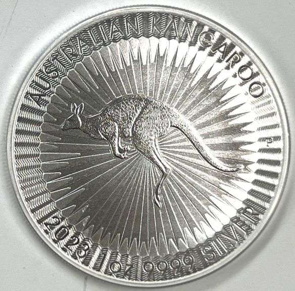 2023 Kangaroo Australian Mint 1 oz .999 Fine Silver Round