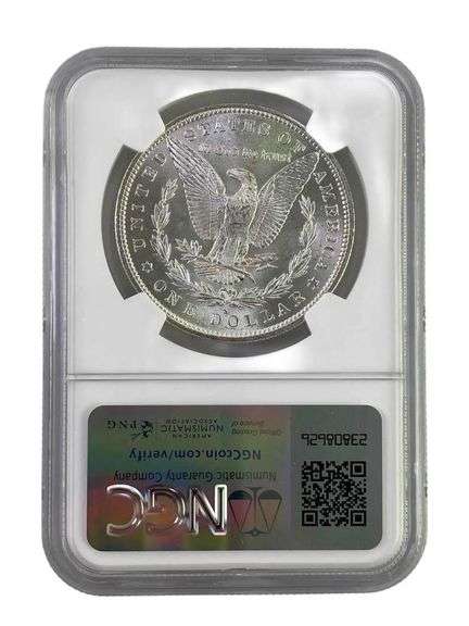 1879-S NGC Graded MS 63 US Morgan Silver Dollar