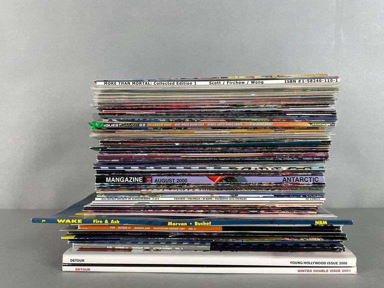 Diamond Box of Assorted Comic Books and More - Matthew Bullock Auctioneers