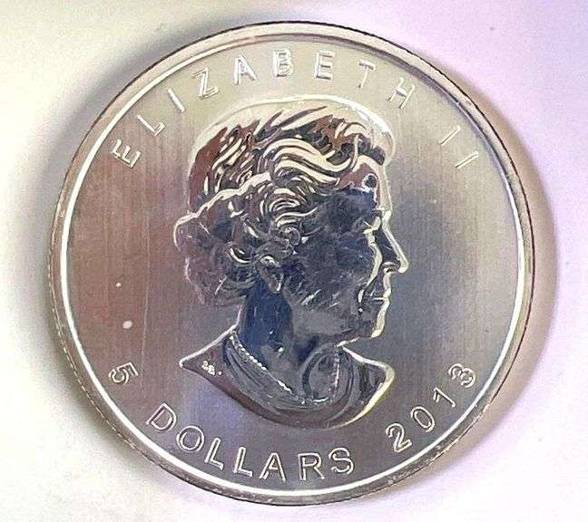 2013 Canada Maple Leaf .9999 Fine Silver
