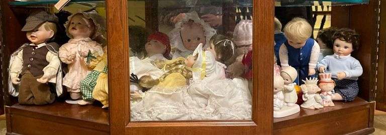 Group of Knowles Collector Dolls and More