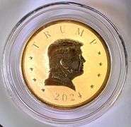 2024 Donald Trump 1 oz .9999 Fine Gold Coin