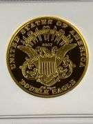 NGC James B. Longacre Proposed Motto Double Eagle 1 oz .999 Gold Coin