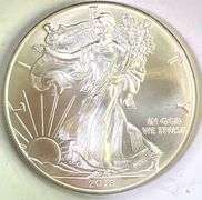 2018 US Mint Silver American Eagle 1 oz .999 Fine Silver