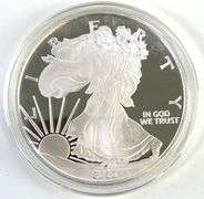 2022 Quarter Troy Pound .999 Fine US Silver American Eagle Proof Like Mirrored Fields