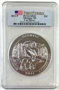 2011 P Olympic ATB 5 oz .999 Fine Silver NGC First Strike SP69
